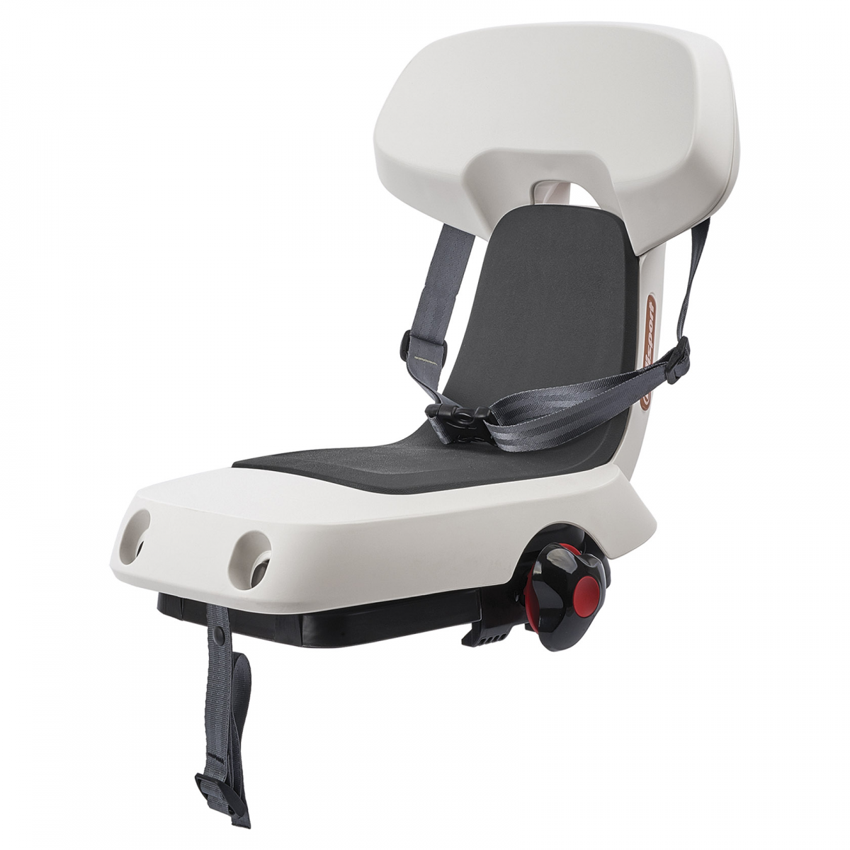 Decoderen hoogte Reclame Guppy Junior - Child Bike Seat White for Kids Up to 35Kg - 8636100011_Cool  Light Dark Grey | Polisport