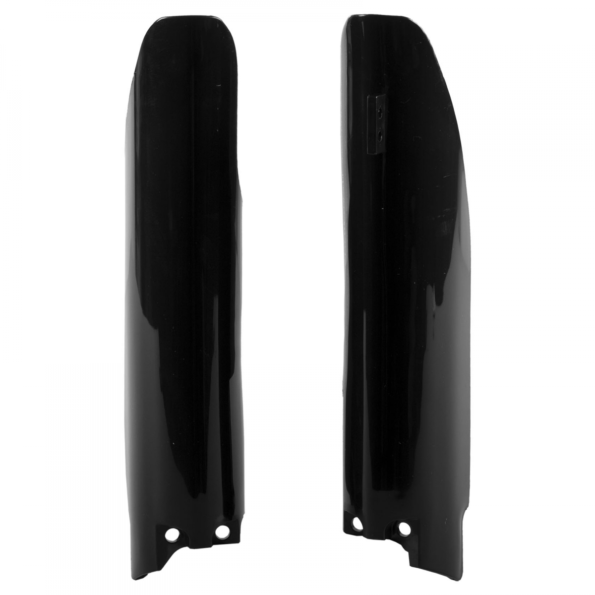 Suzuki RM125, RM250 - Fork Guards Black - 2007-08 Models