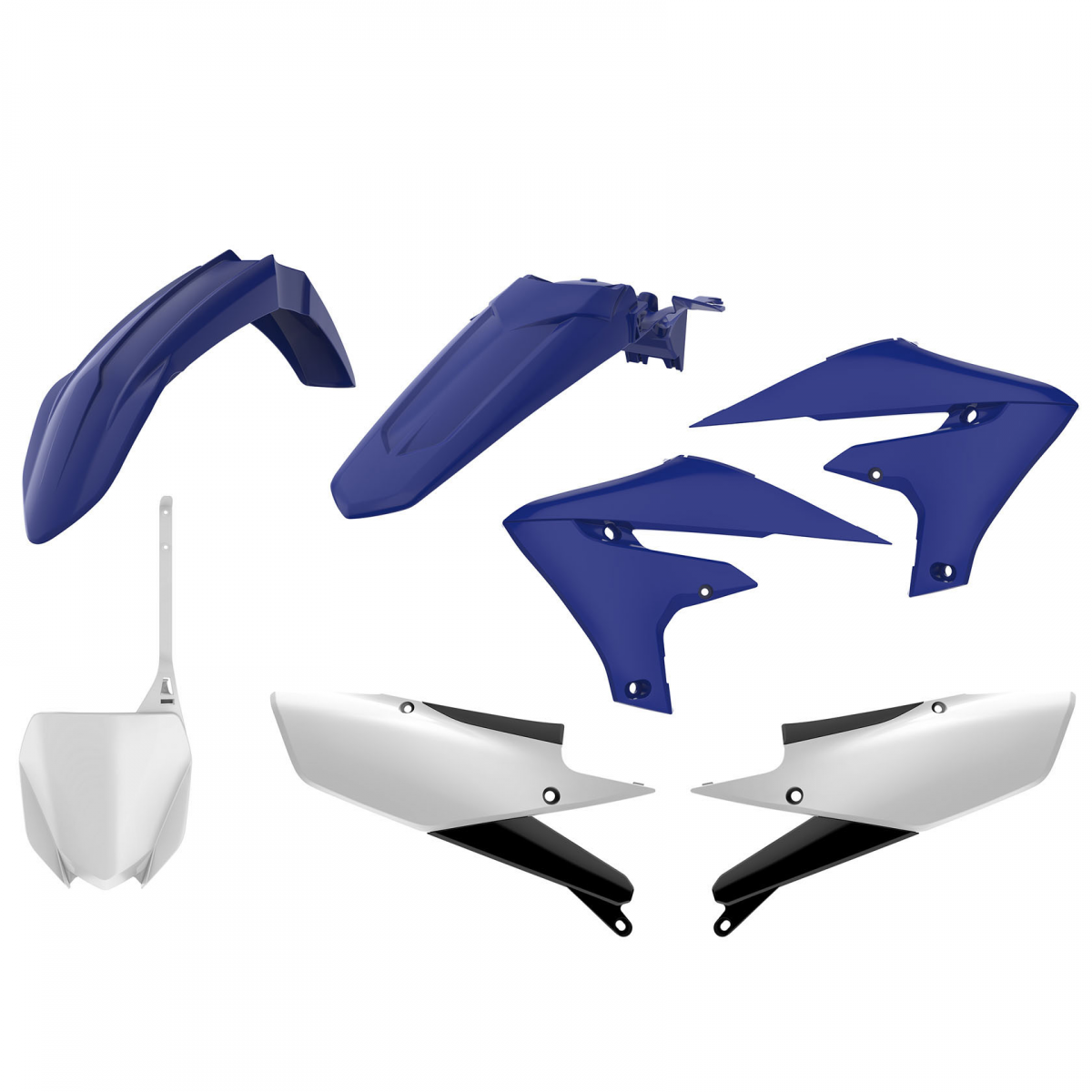 Standard Plastic Kit Yamaha YZ450F - 2018-22 Models - 90766_OEMColorMOD2 |  Polisport