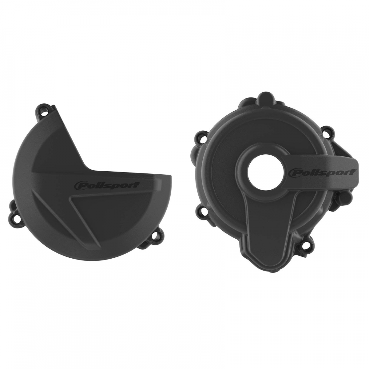 Sherco SE250/300 - Clutch and Ignition Cover Protector Kit Black -2014 ...